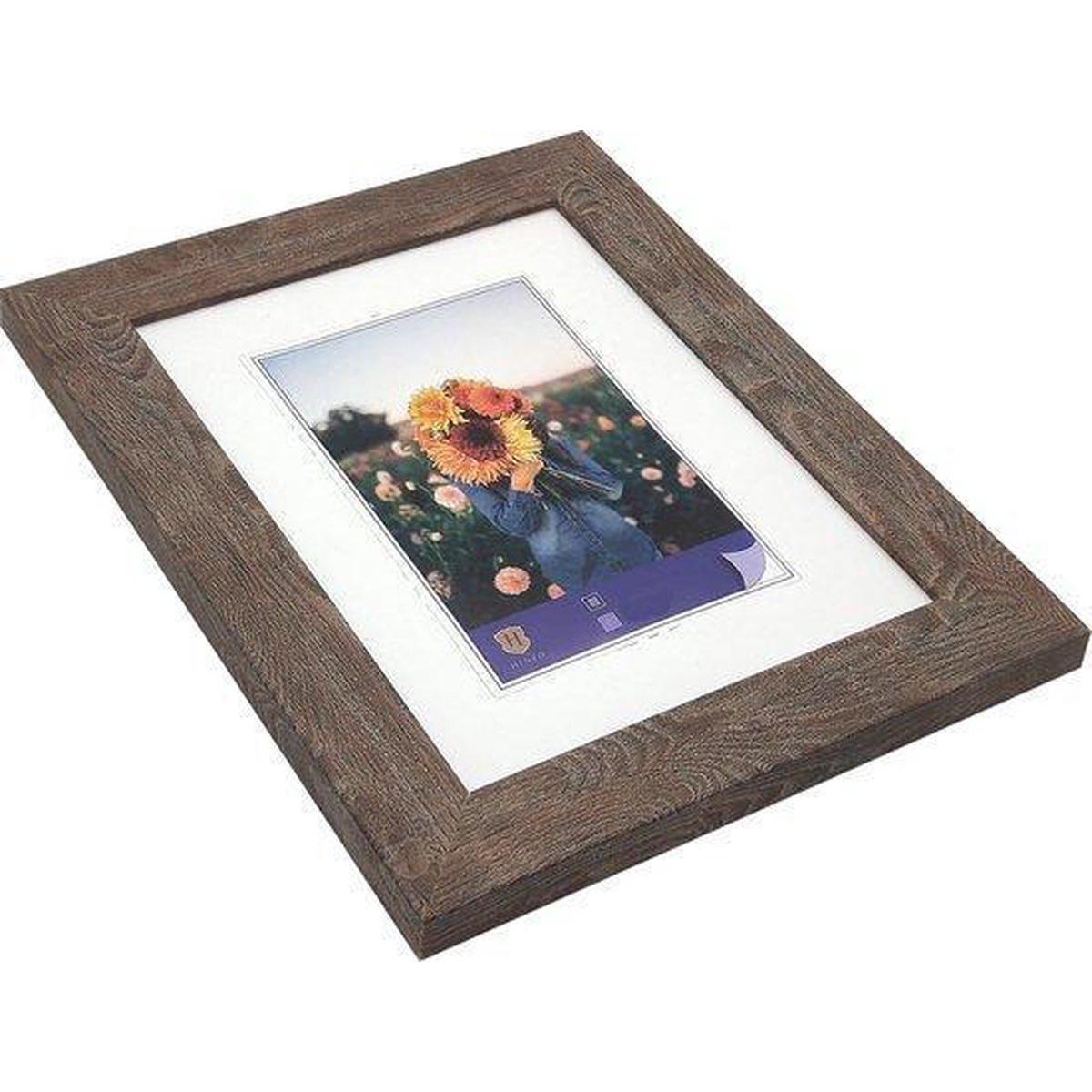 Fotolijst - Henzo - Dahlia - Fotomaat 40x50 cm - Bruin