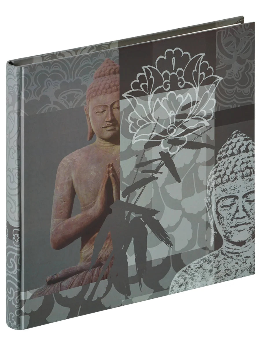 Design album Buddha, 26x25 cm, grey