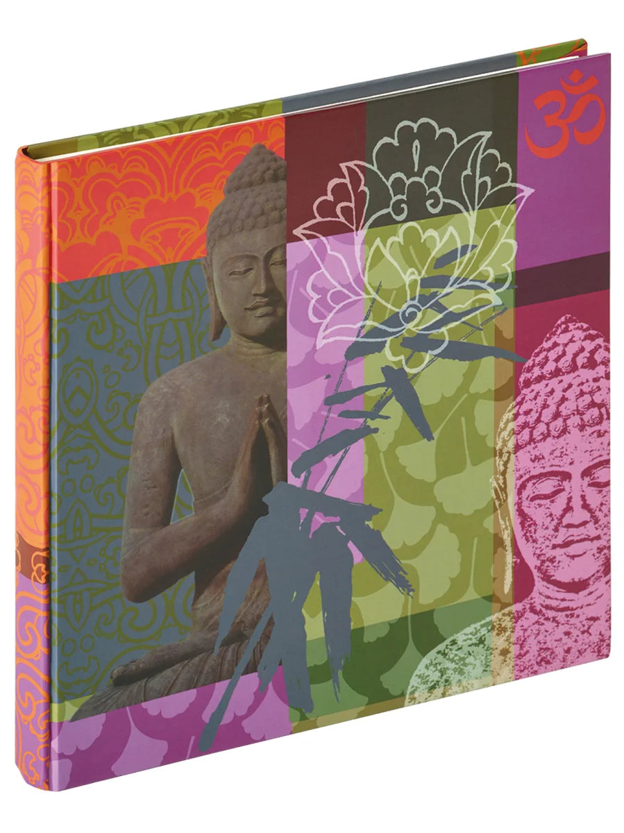 Design album Buddha, 26x25 cm, red