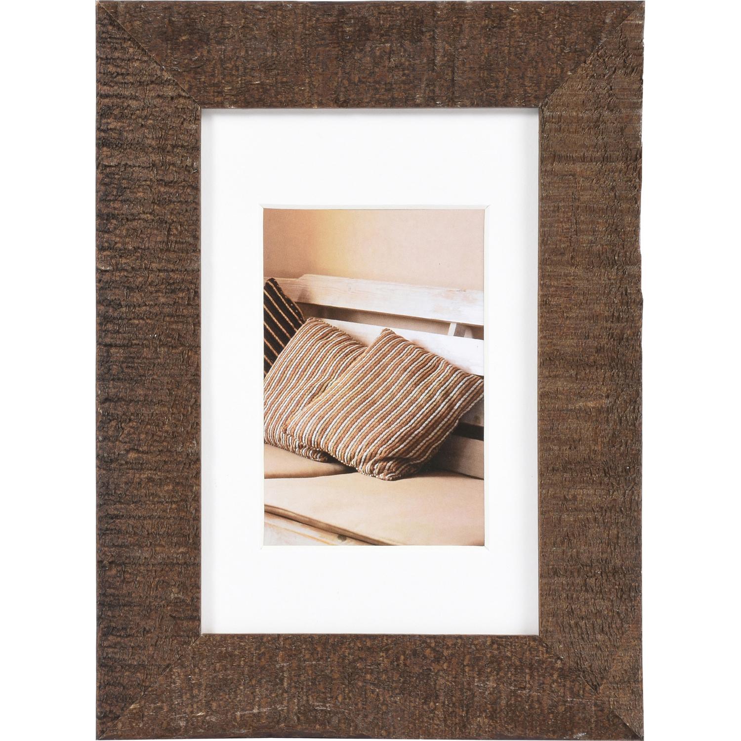 Fotolijst - Henzo - Driftwood - Fotomaat 10x15 cm - Donkerbruin
