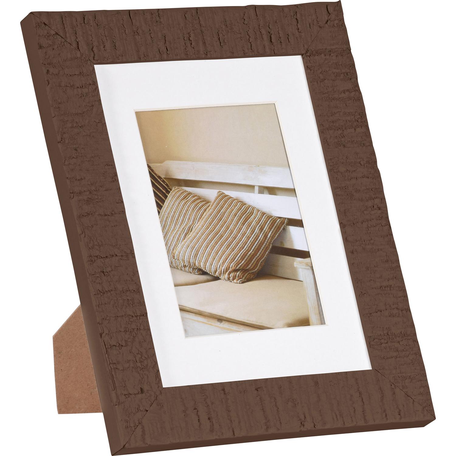 Fotolijst - Henzo - Driftwood - Fotomaat 13x18 cm - Donkerbruin