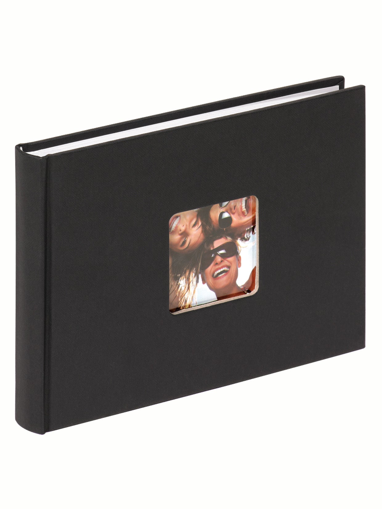 Designalbum "Fun" zwart 22x16 cm