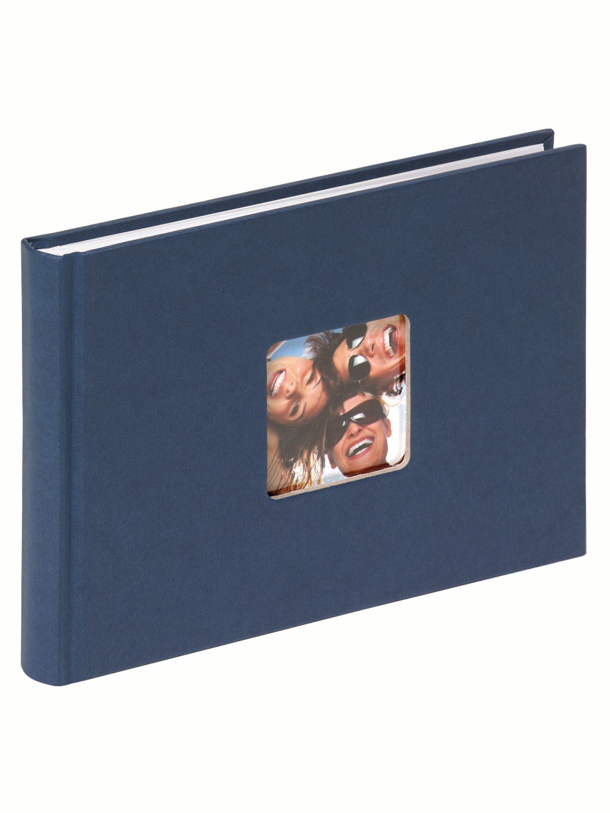 Designalbum "Fun" blauw 22x16 cm