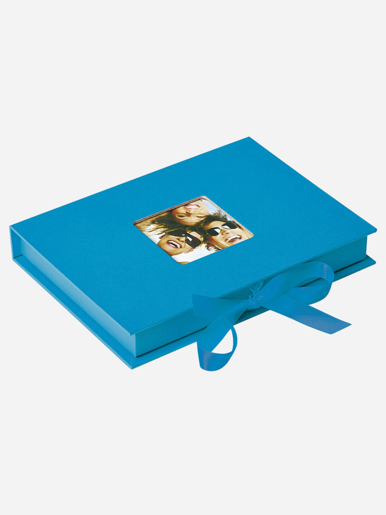 Fotobox "Fun" oceaan blauw 13x18 cm