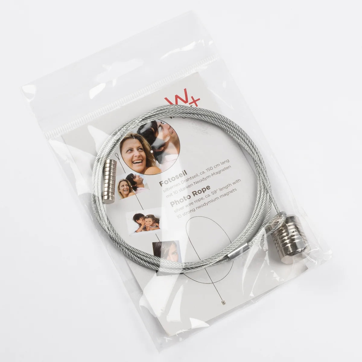 Foto draad 1.5 meter zilver
