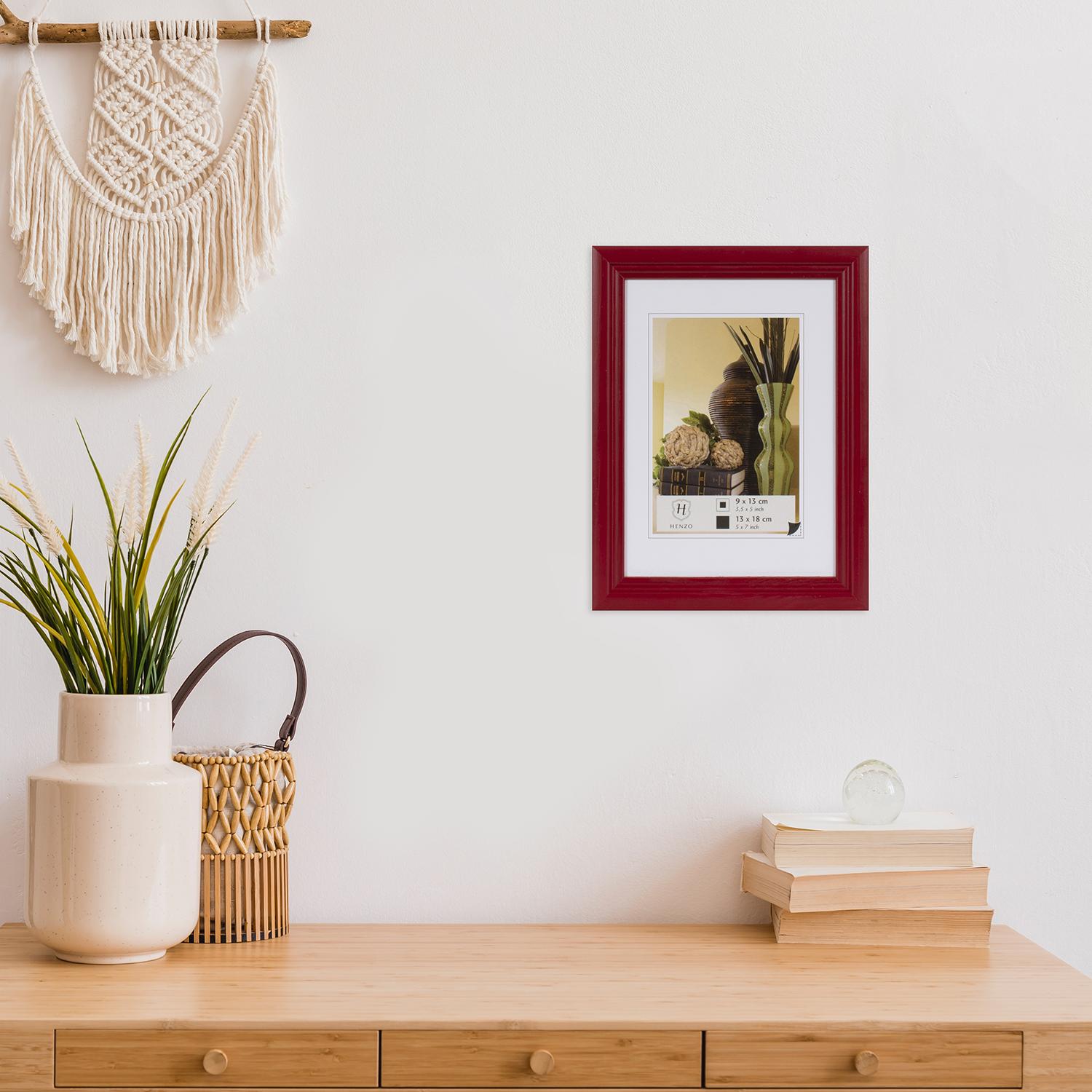 Fotolijst - Henzo - Artos - Fotomaat 13x18 cm - Rood