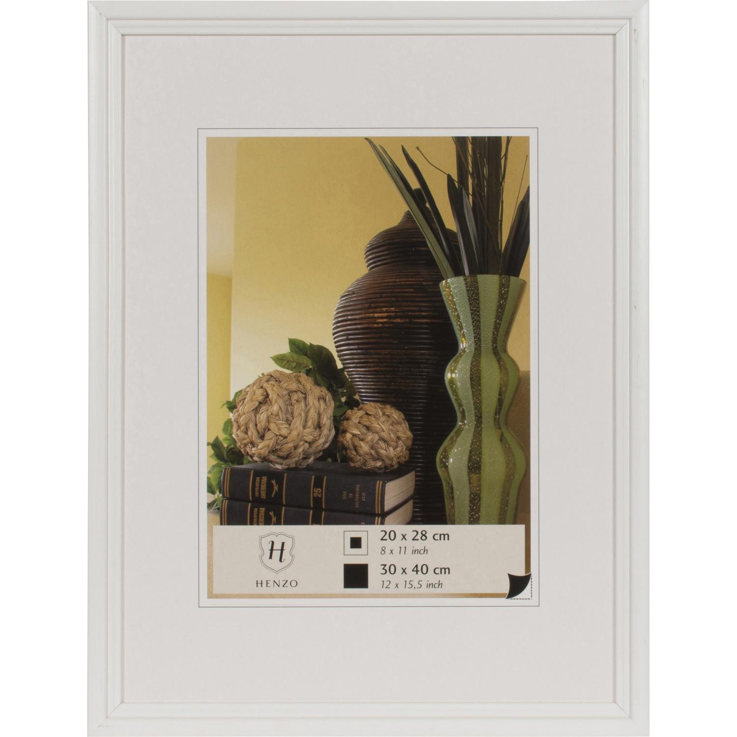 Fotolijst - Henzo - Artos - Fotomaat 30x40 cm - Wit
