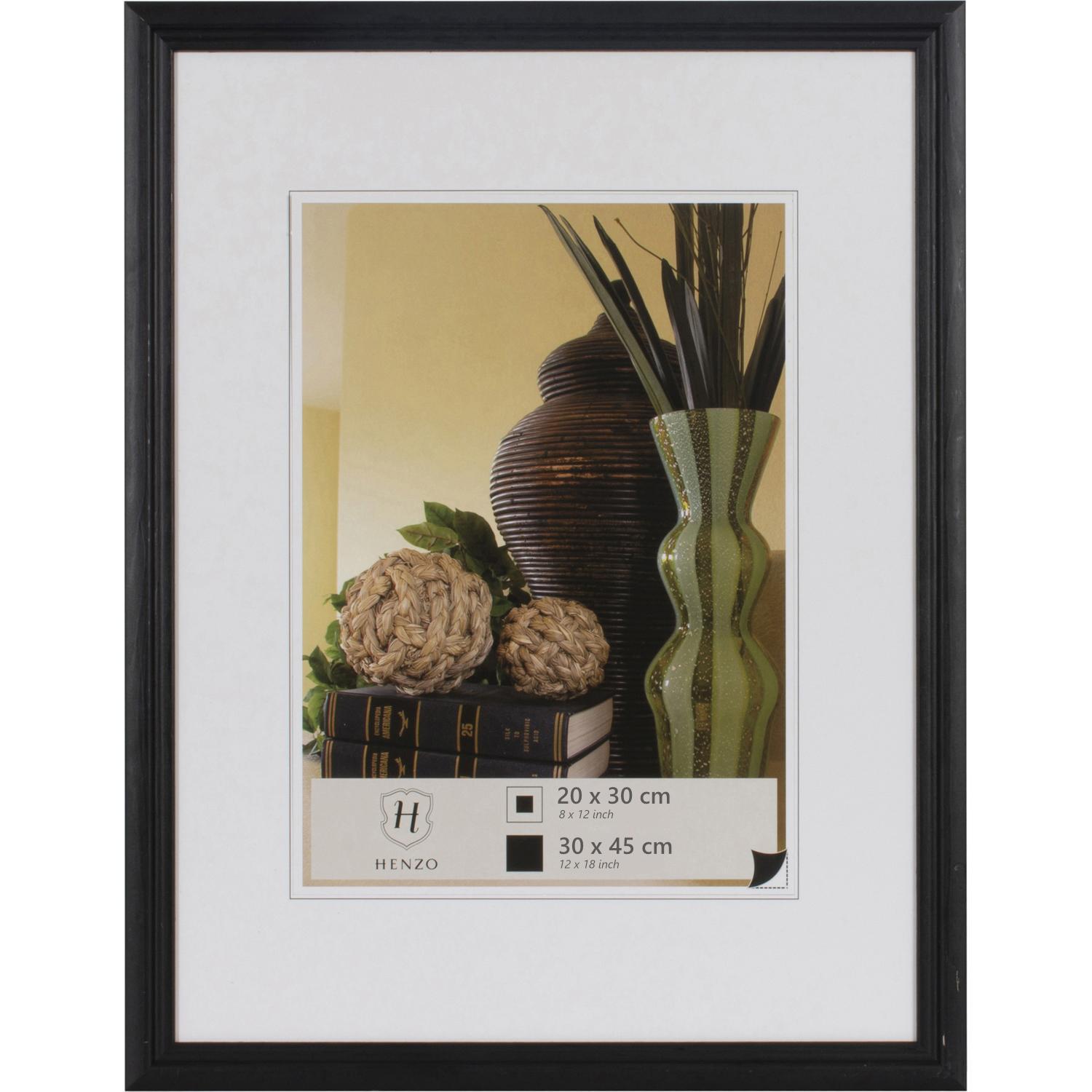 Fotolijst - Henzo - Artos - Fotomaat 30x45 cm - Zwart