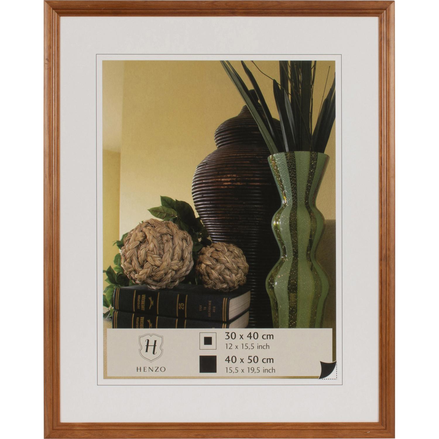 Fotolijst - Henzo - Artos - Fotomaat 40x50 cm - Donkerbruin