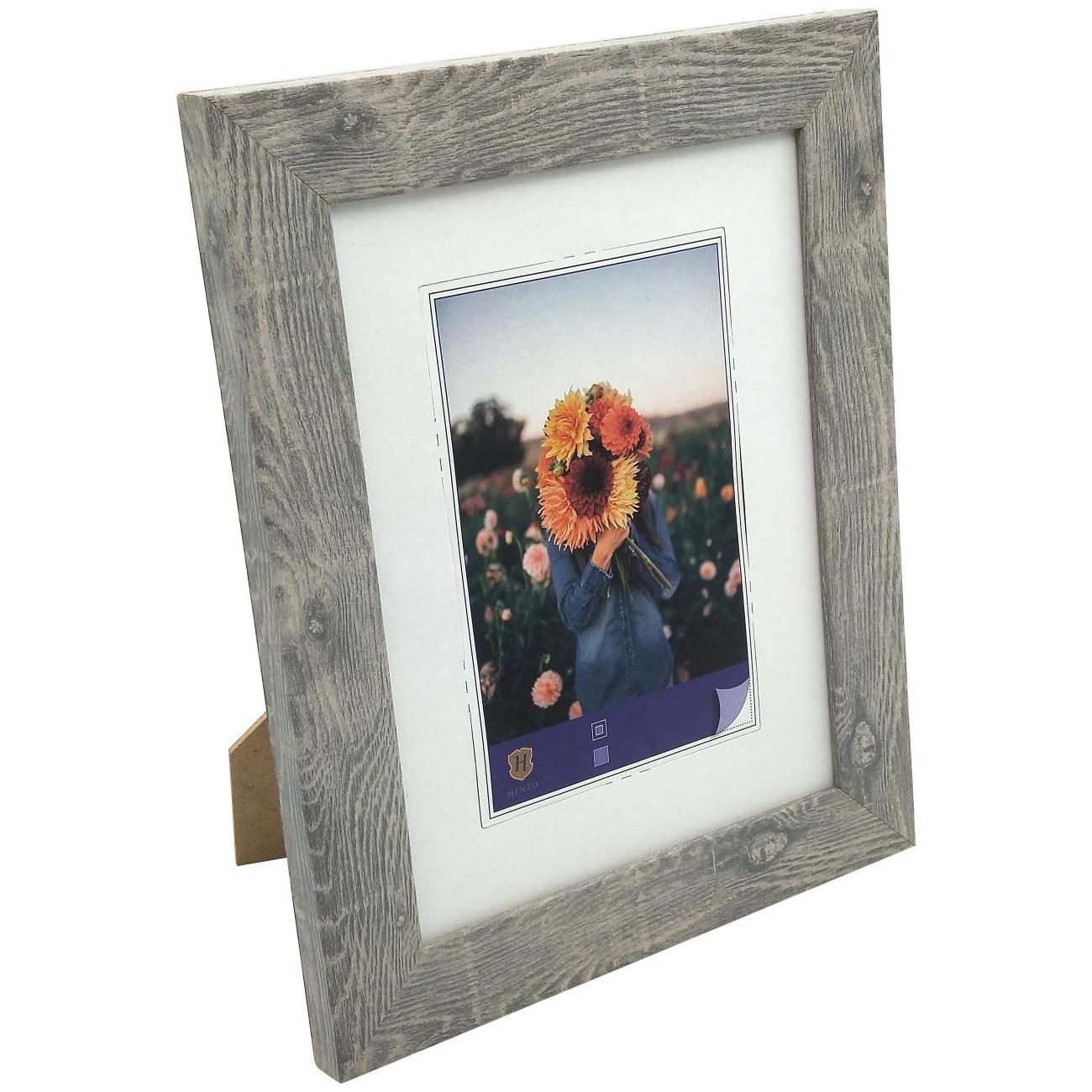 Fotolijst - Henzo - Dahlia - Fotomaat 10x15 cm - Grijs