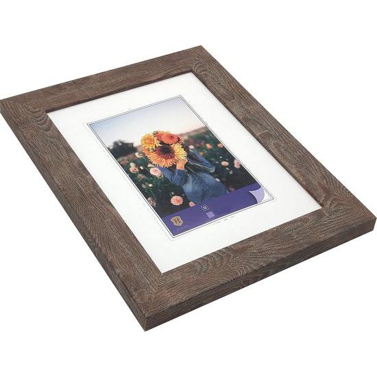 Fotolijst - Henzo - Dahlia - Fotomaat 10x15 cm - Bruin