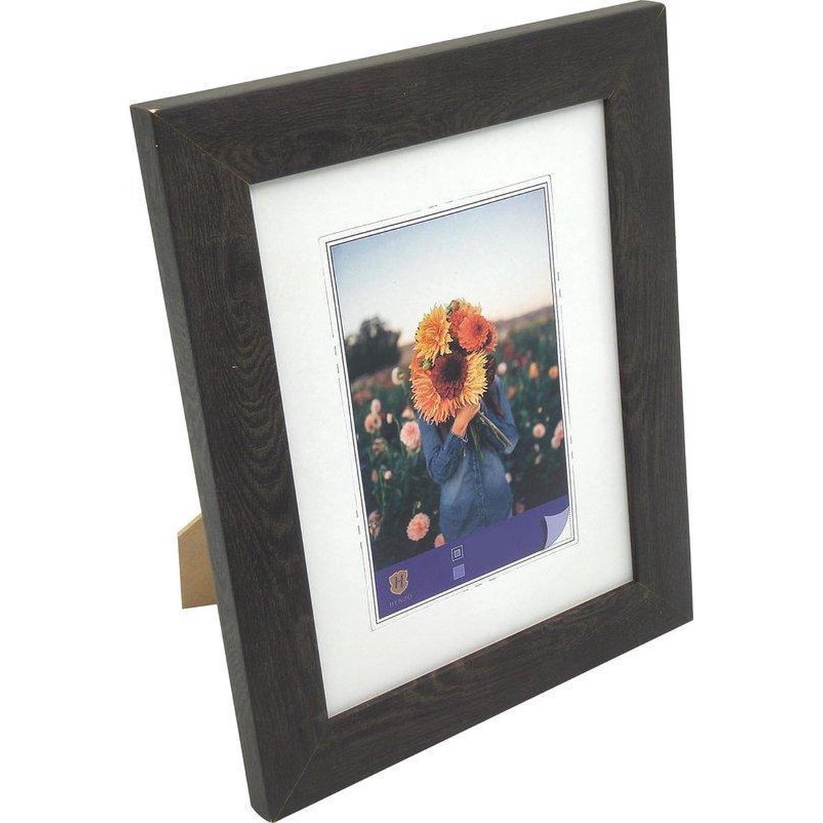 Fotolijst - Henzo - Dahlia - Fotomaat 13x18 cm - Donkerbruin