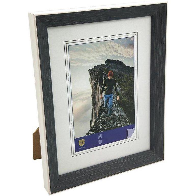 Fotolijst - Henzo - Edge - Fotomaat 10x15 cm - Donkergrijs