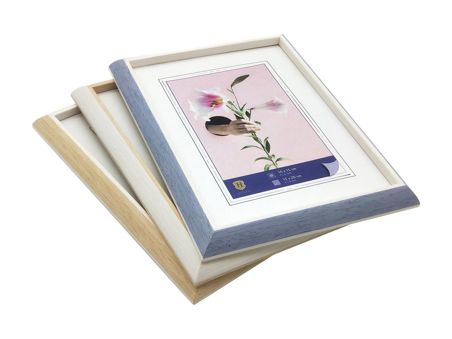 Fotolijst - Henzo - Lily - Fotomaat 10x15 cm - Blauw