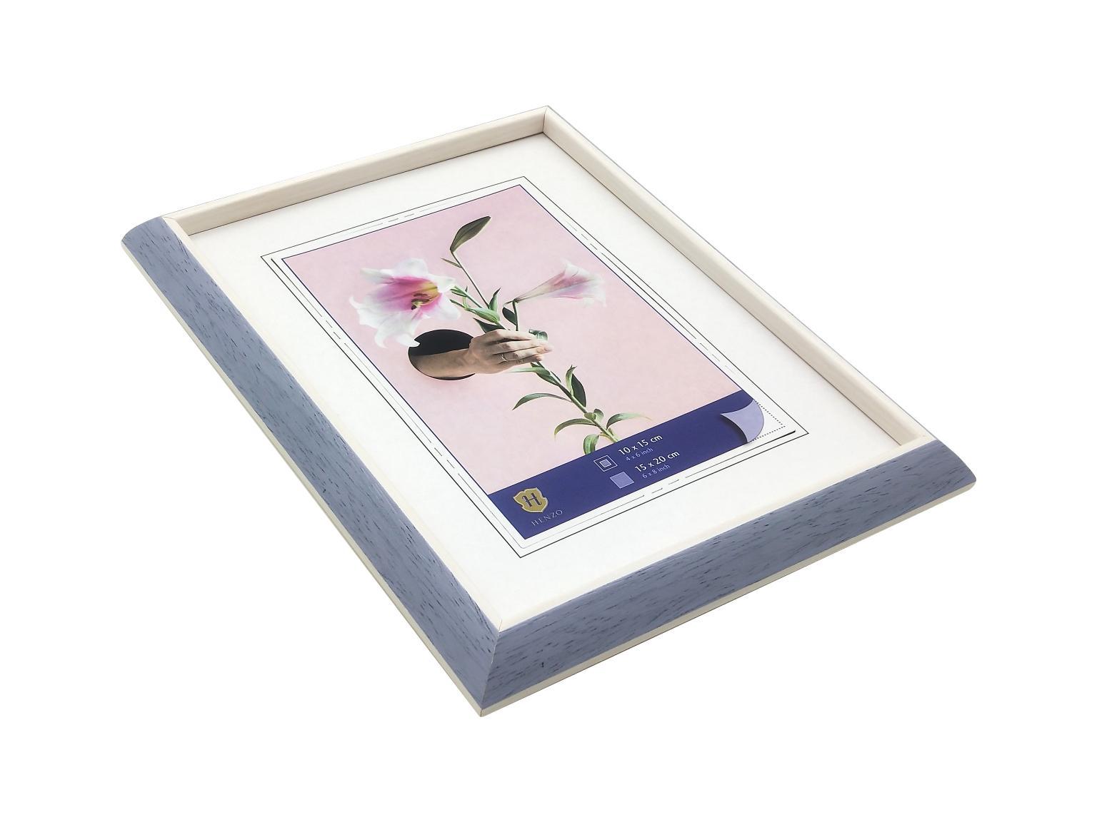 Fotolijst - Henzo - Lily - Fotomaat 10x15 cm - Blauw