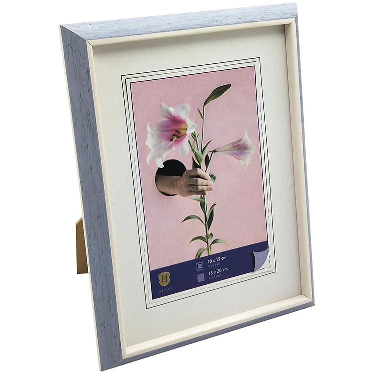Fotolijst - Henzo - Lily - Fotomaat 15x20 cm - Blauw