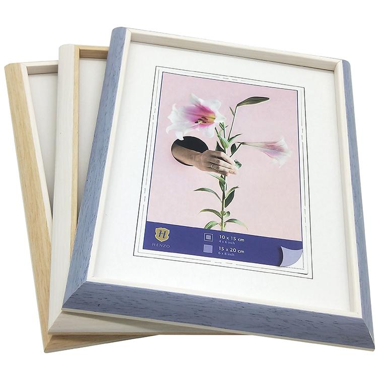 Fotolijst - Henzo - Lily - Fotomaat 15x20 cm - Blauw