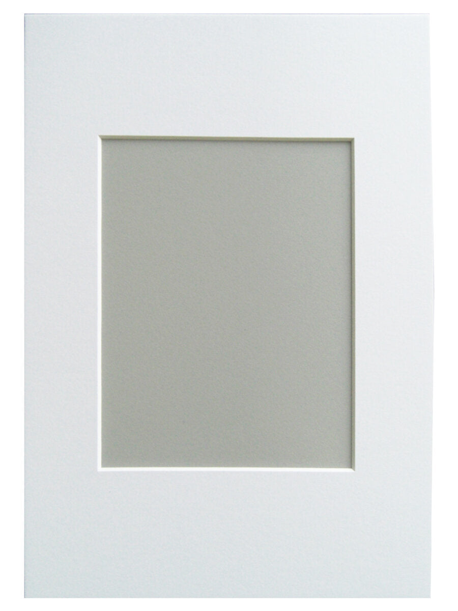 Passe-partout 29,7x42 met uitsnede 20x30 polar wit
