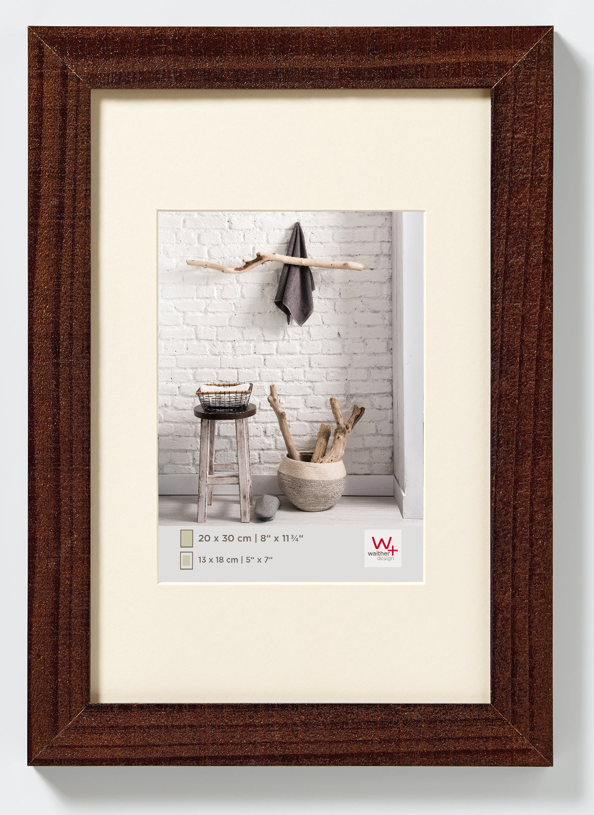 Home hout 13x18 walnoot