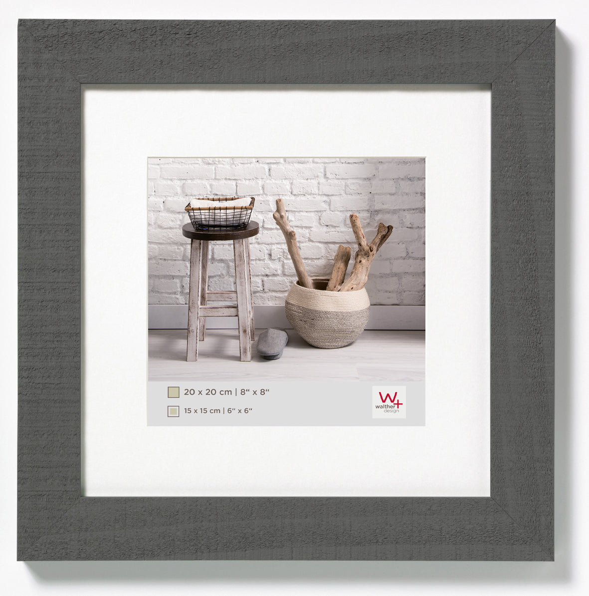 Home hout 20x20 grijs