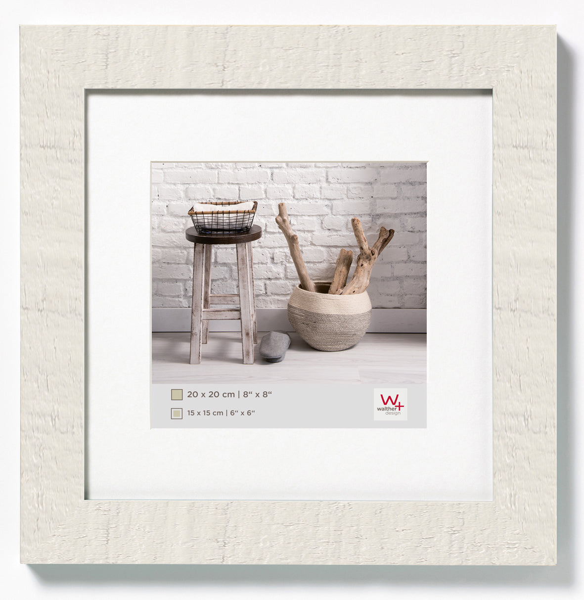 Home hout 20x20 polar wit