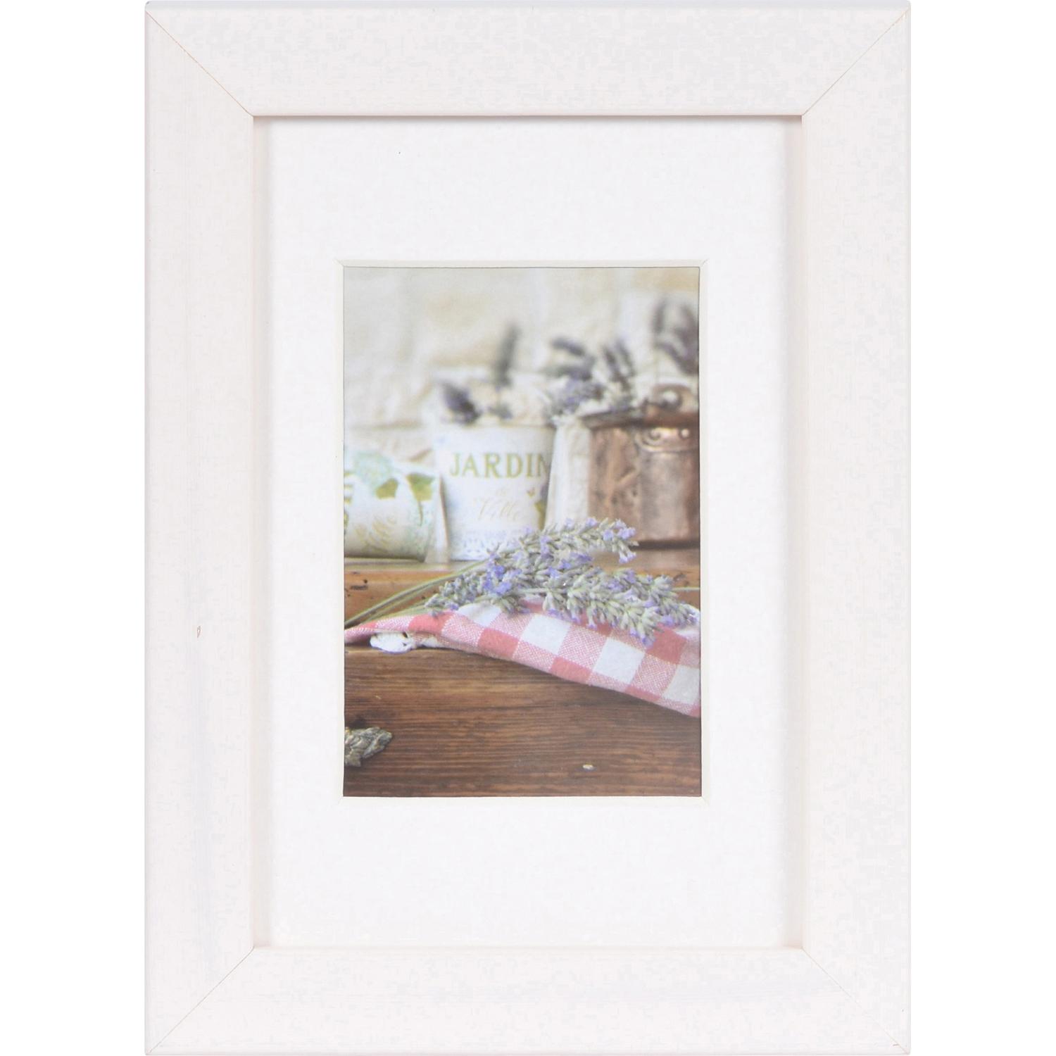 Fotolijst - Henzo - Jardin - Fotomaat 10x15 cm - Wit
