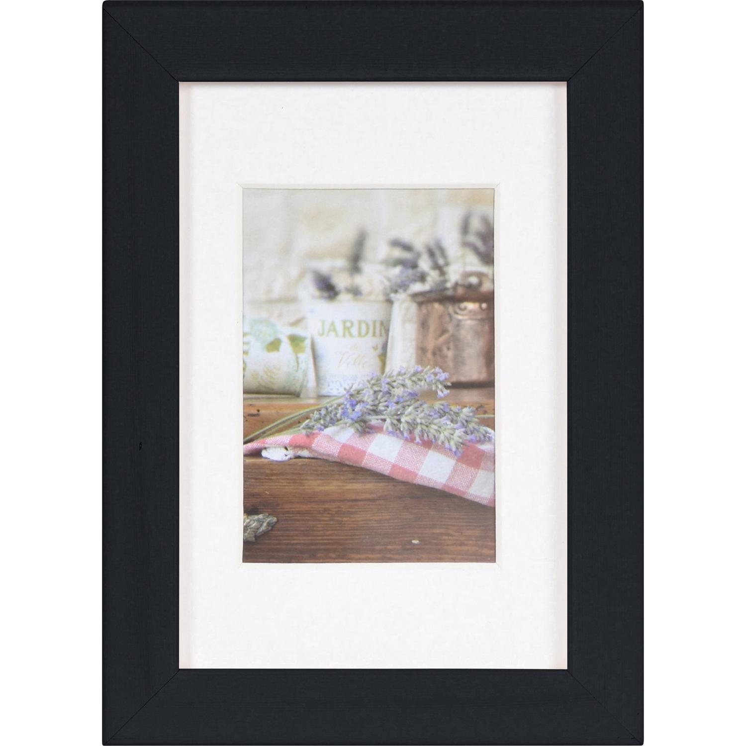 Fotolijst - Henzo - Jardin - Fotomaat 10x15 cm - Zwart