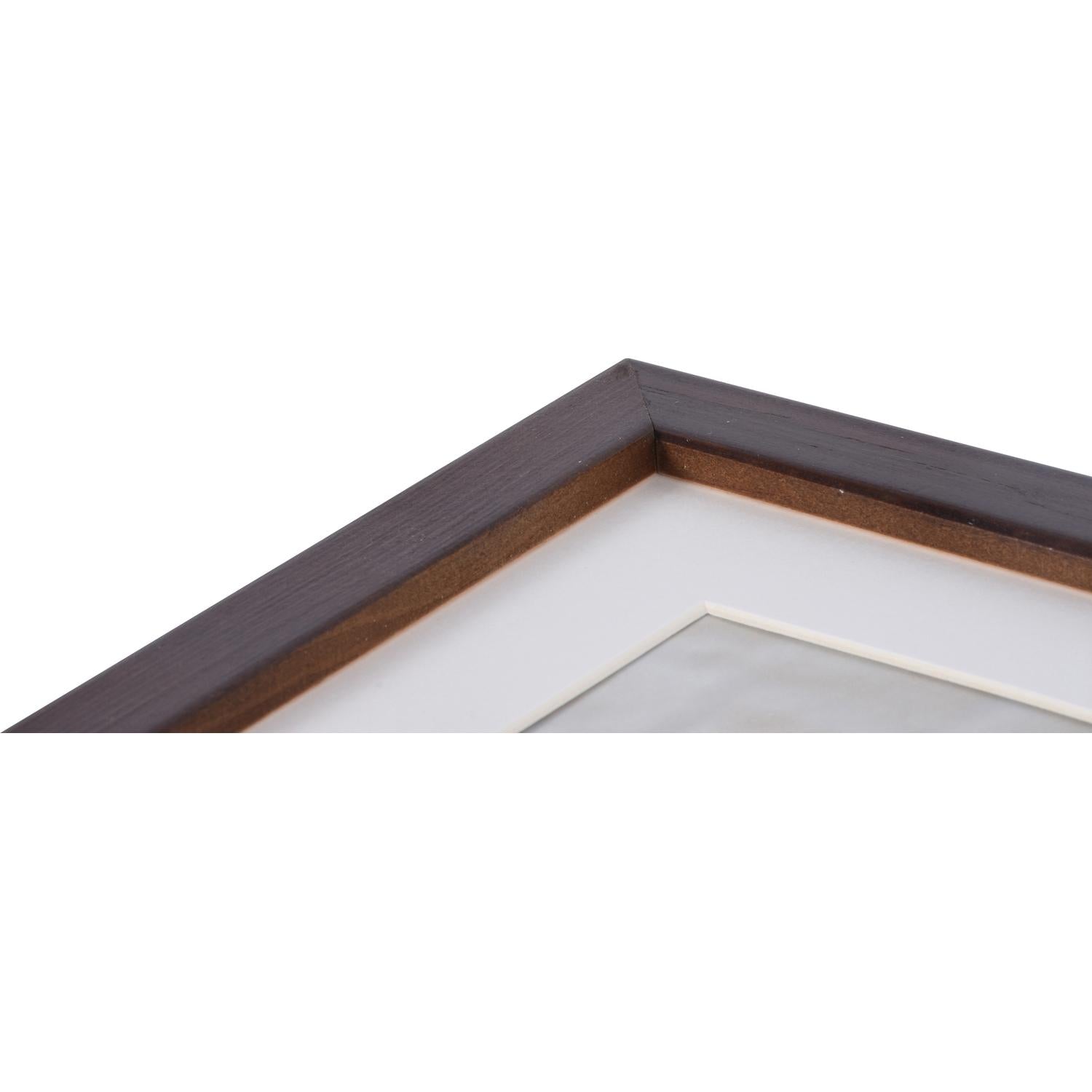 Fotolijst - Henzo - Jardin - Fotomaat 10x15 cm - Donkerbruin