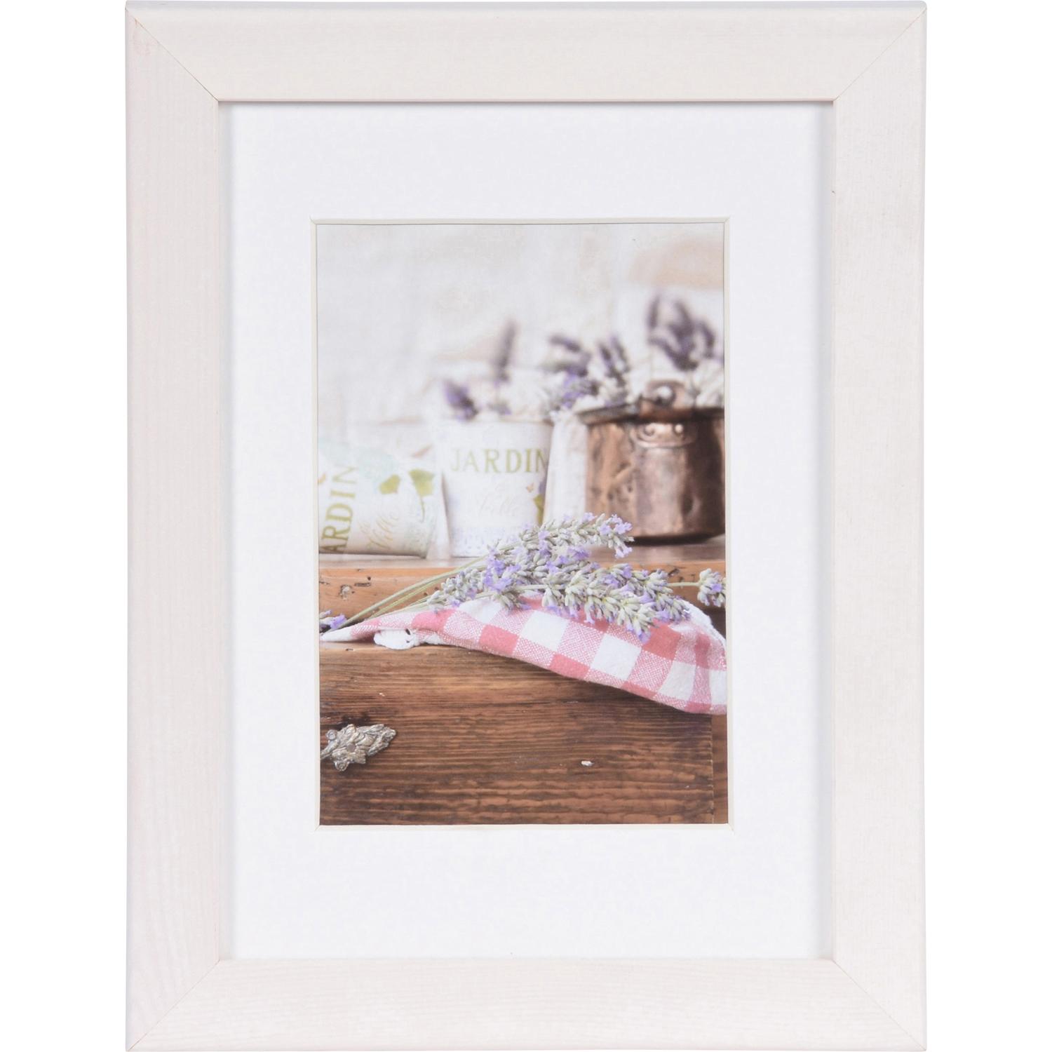 Fotolijst - Henzo - Jardin - Fotomaat 13x18 cm - Wit