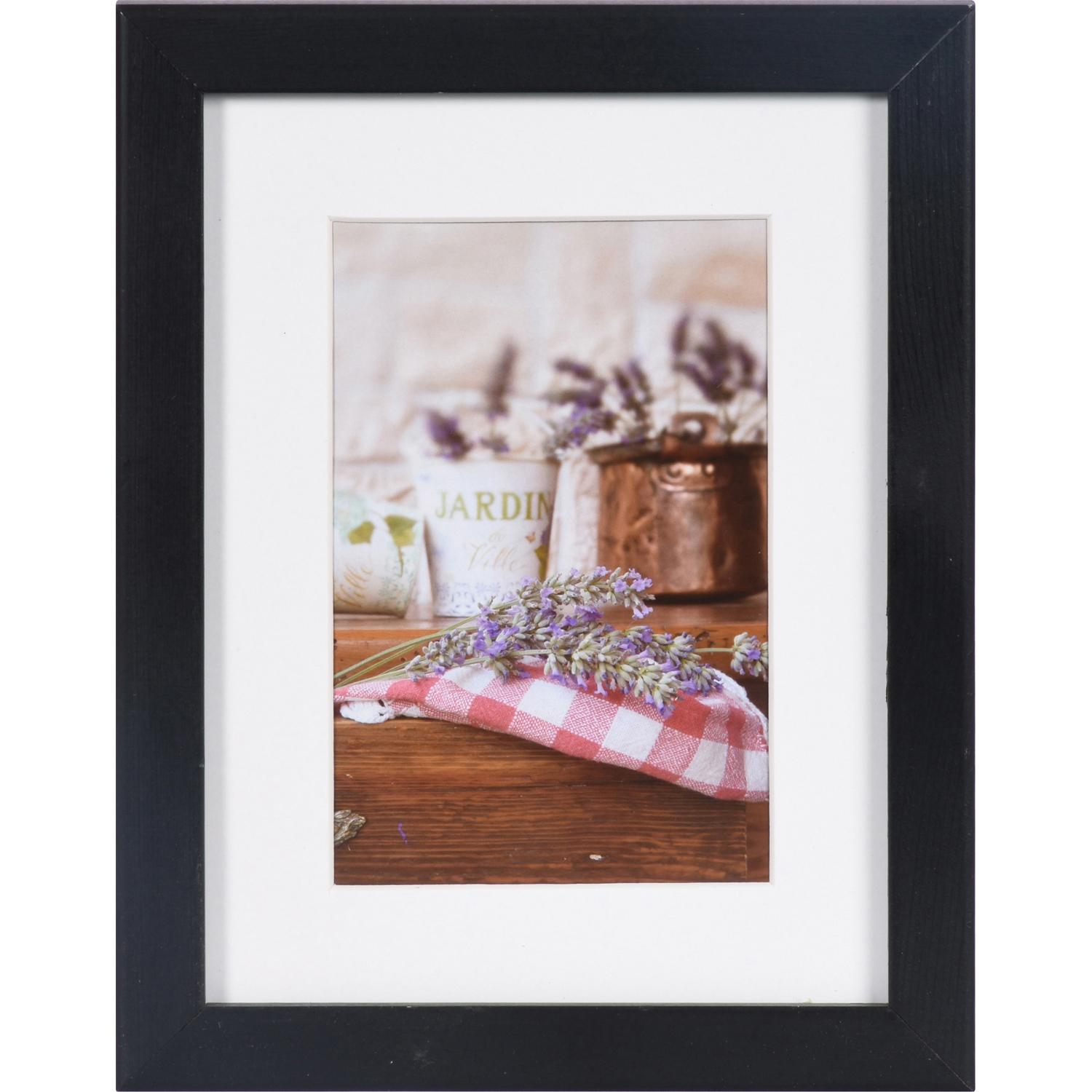 Fotolijst - Henzo - Jardin - Fotomaat 15x20 cm - Zwart