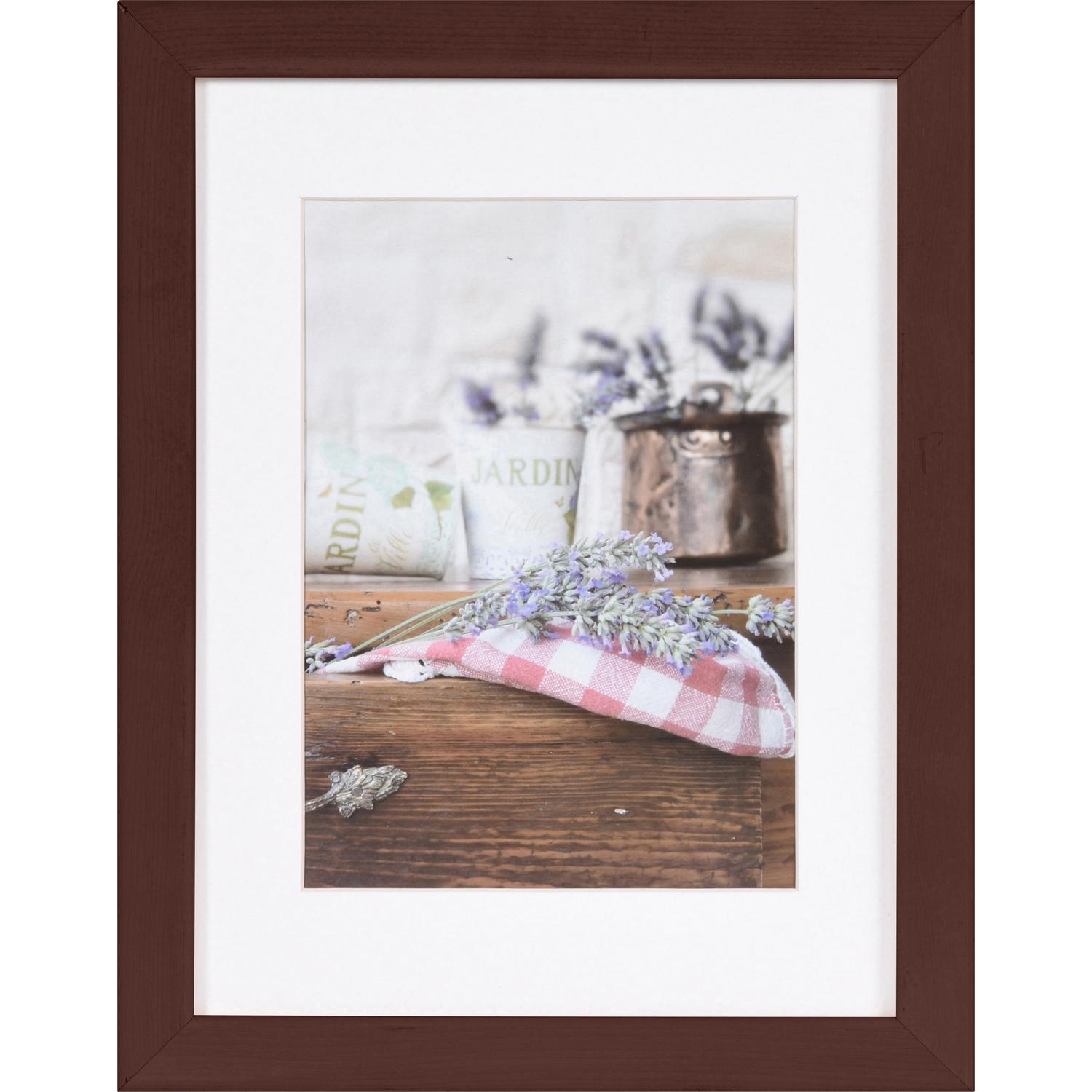 Fotolijst - Henzo - Jardin - Fotomaat 18x24 cm - Donkerbruin
