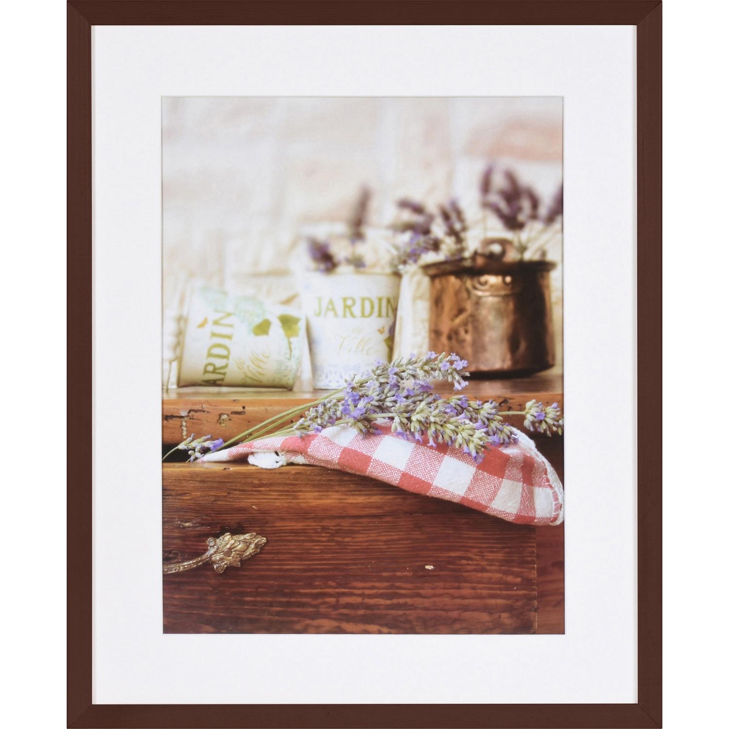 Fotolijst - Henzo - Jardin - Fotomaat 40x50 cm - Donkerbruin