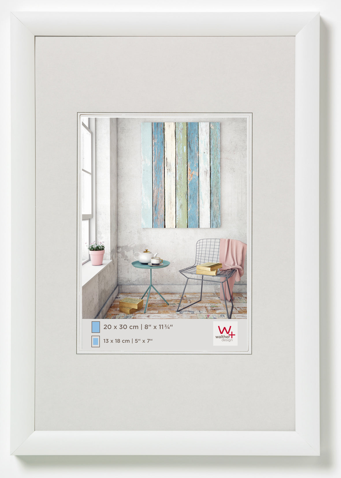 Trendstyle fotolijst 13x18 wit