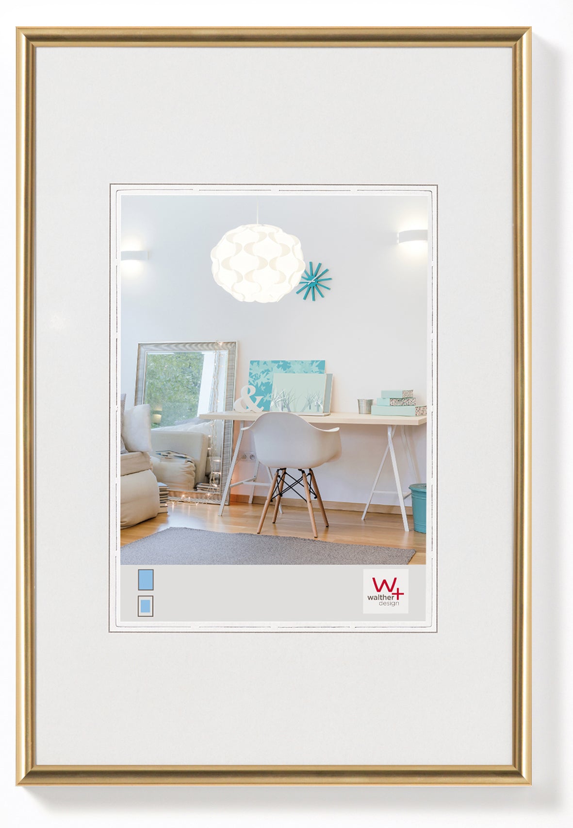 New Lifestyle Kunststof lijst 13x18 gold
