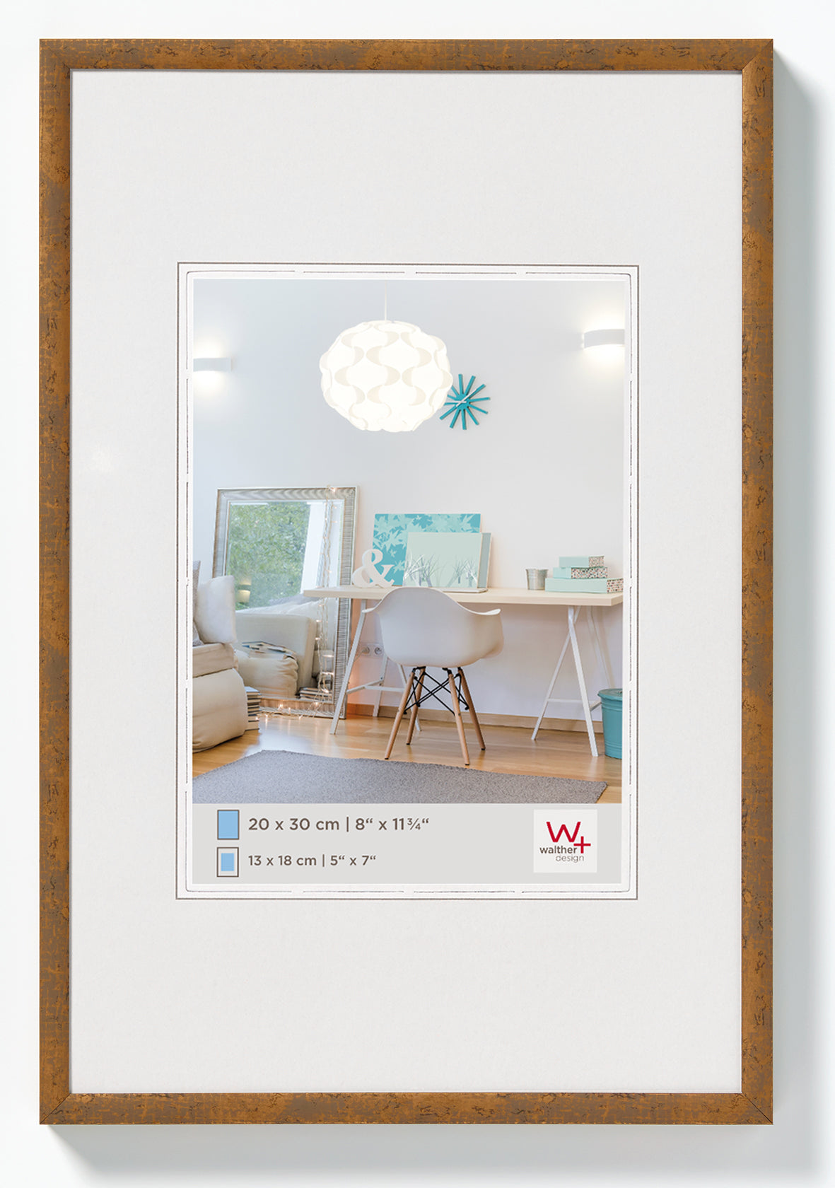 New Lifestyle Kunststof lijst 20x30 taupe