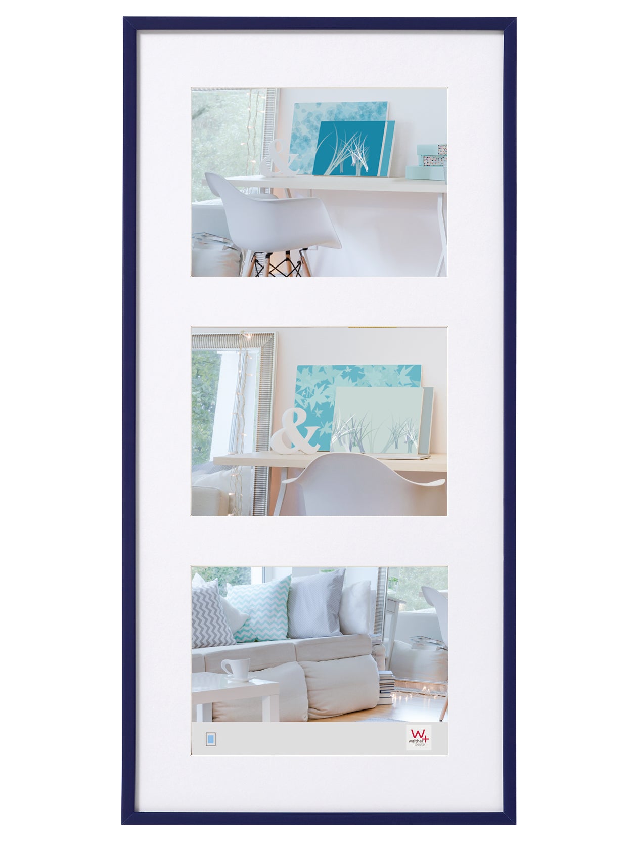 New Lifestyle Kunststof Galerie 3x15x20 blauw