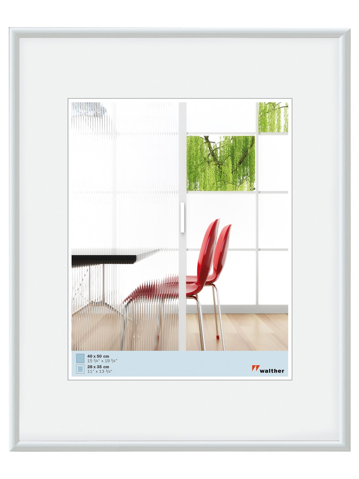 Galeria fotolijst 60x80 wit