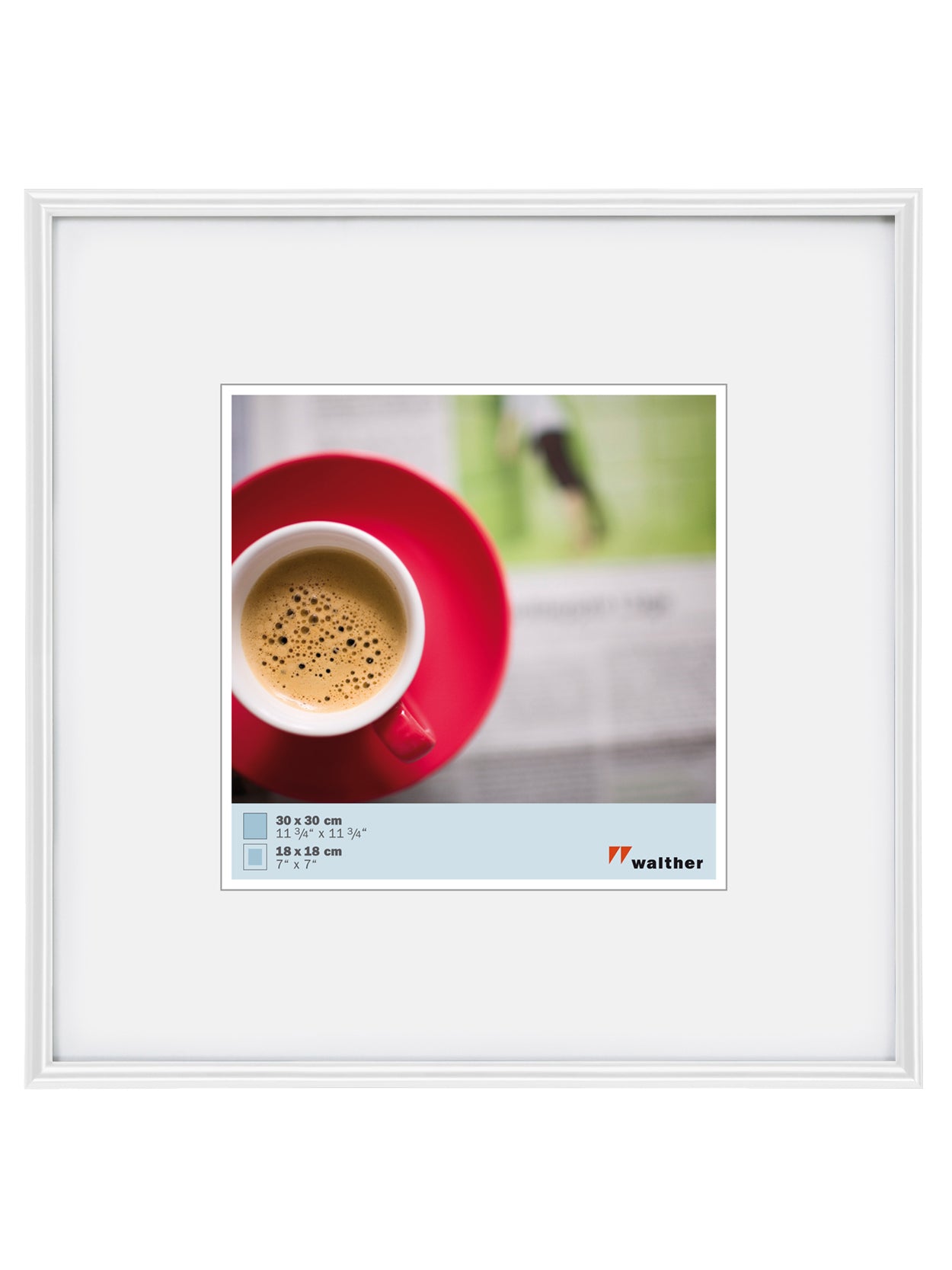 Galeria fotolijst 50x50 wit