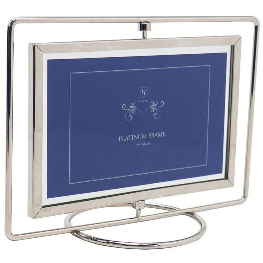 Fotolijst - Henzo - Platinum Landscape Swing - Fotomaat 10x15 cm - Zilver