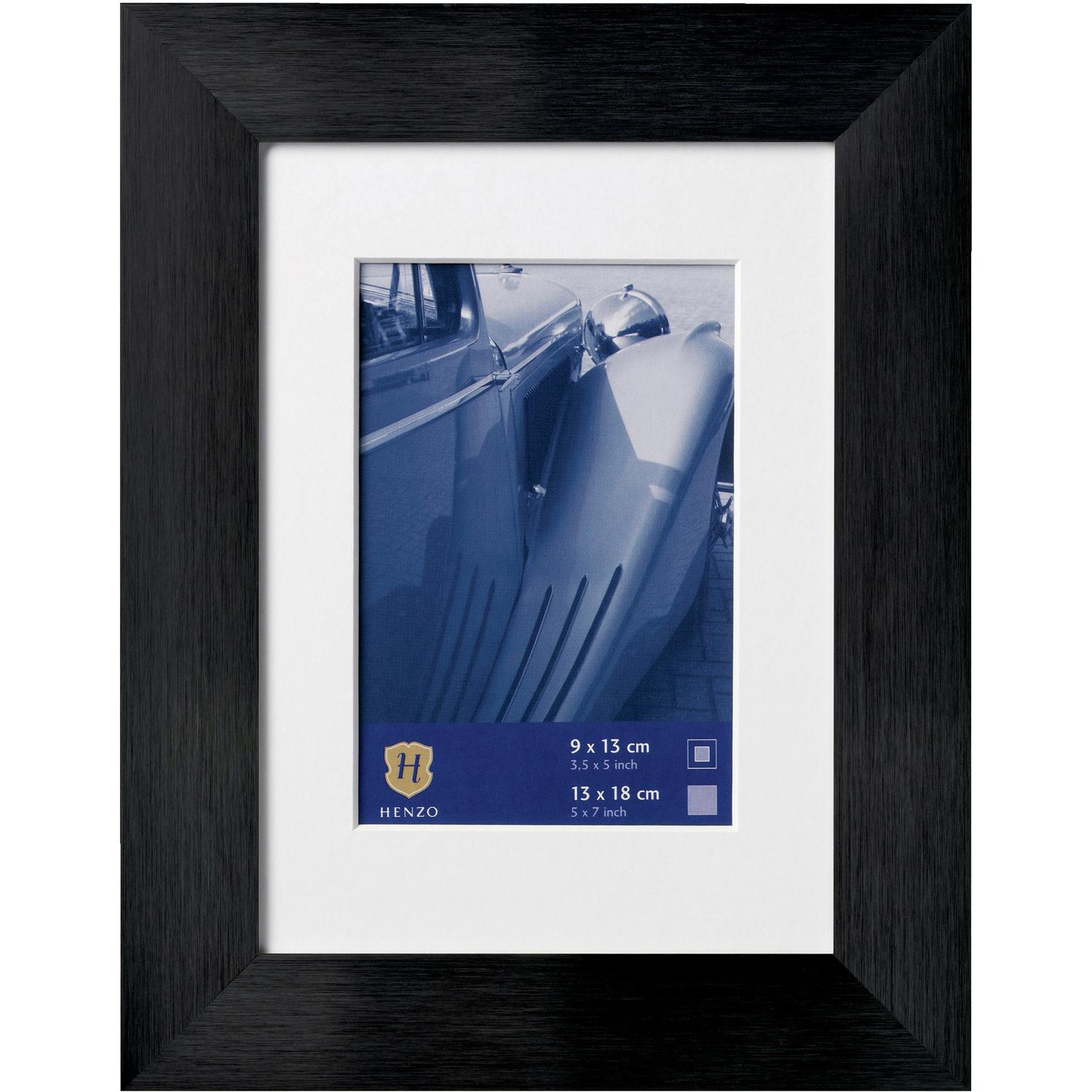 Fotolijst - Henzo - Luzern - Fotomaat 13x18 cm - Zwart