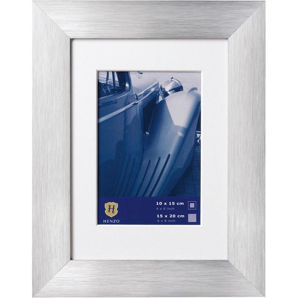 Fotolijst - Henzo - Luzern - Fotomaat 15x20 cm - Zilver