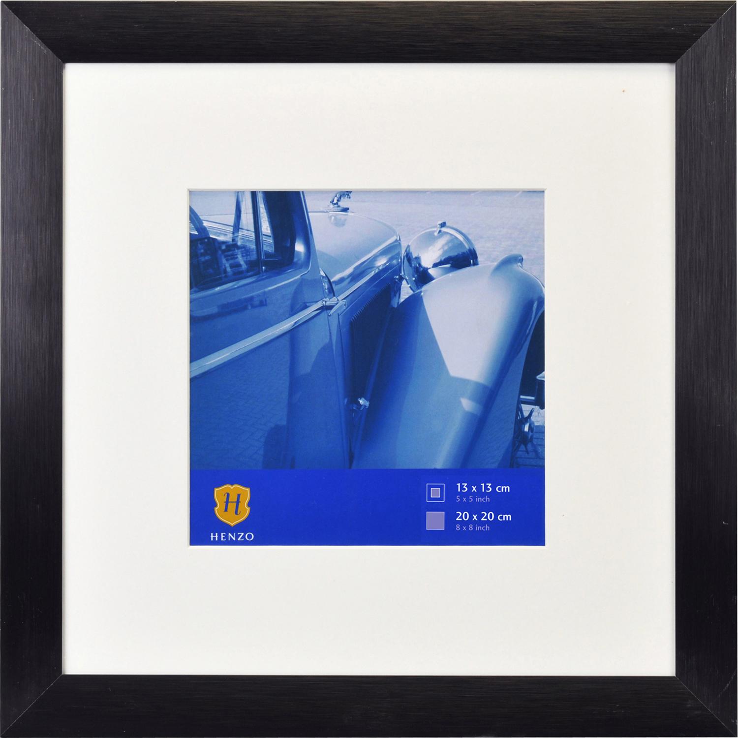 Fotolijst - Henzo - Luzern - Fotomaat 20x20 cm - Zwart