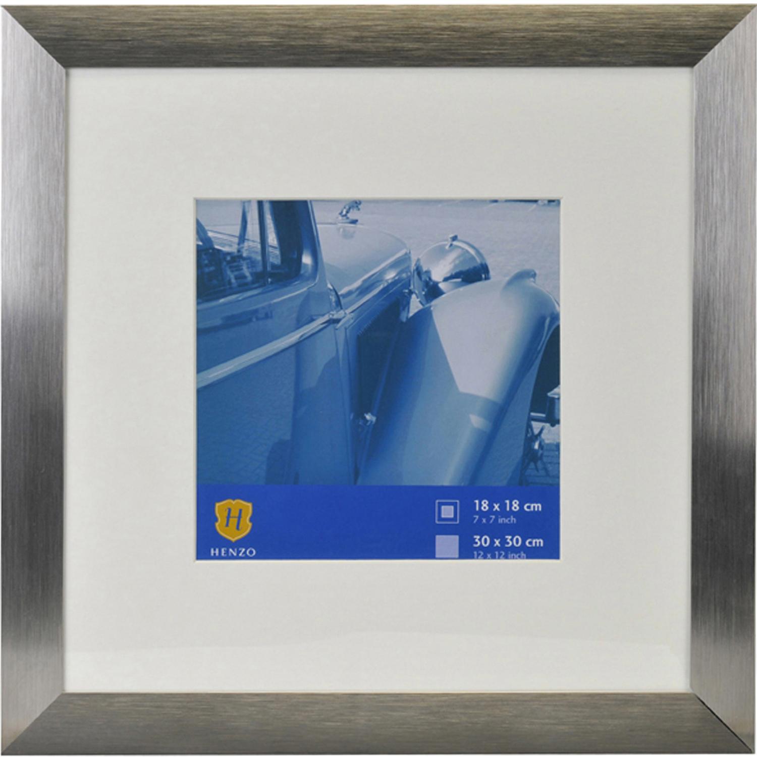 Fotolijst - Henzo - Luzern - Fotomaat 30x30 cm - Donkergrijs