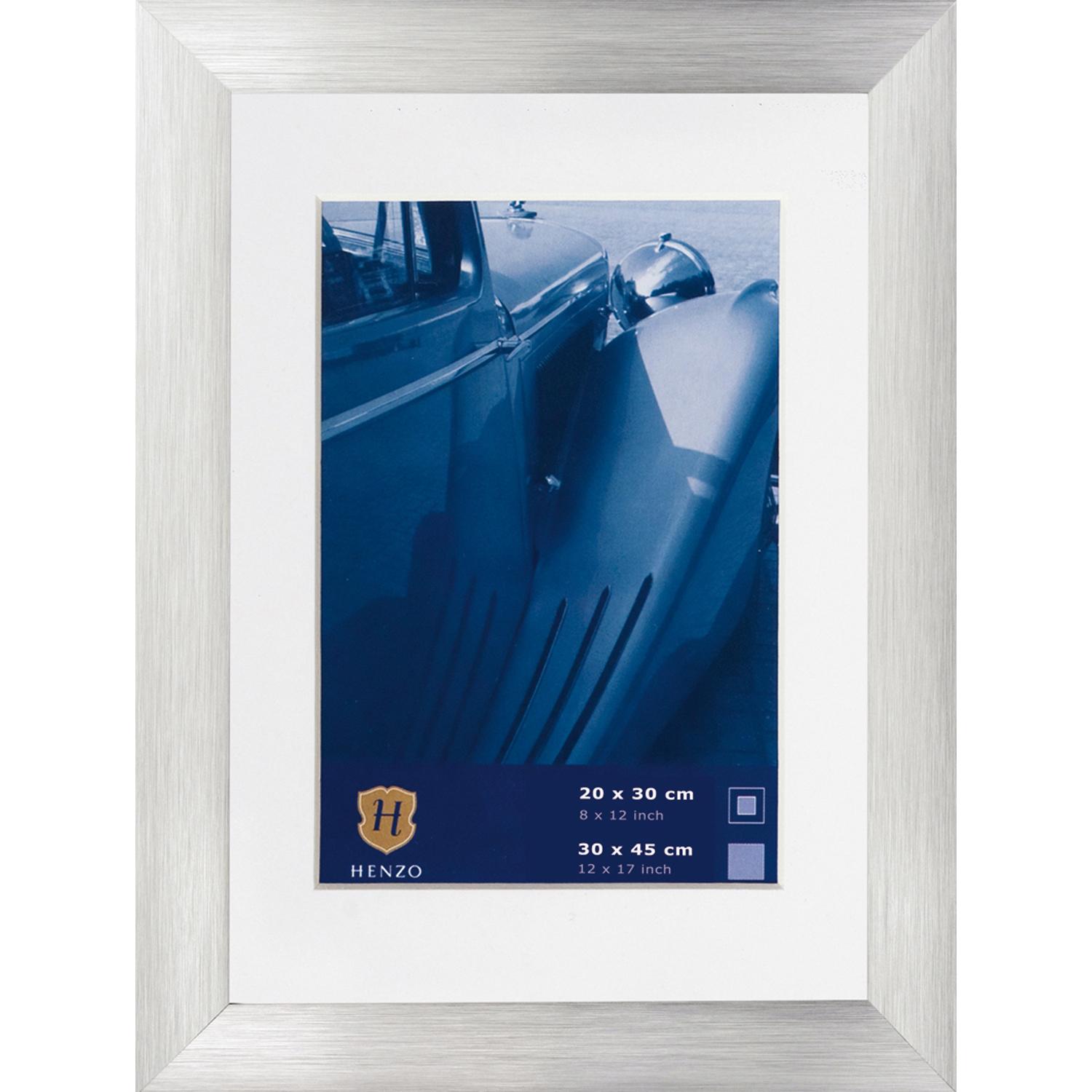 Fotolijst - Henzo - Luzern - Fotomaat 30x45 cm - Zilver