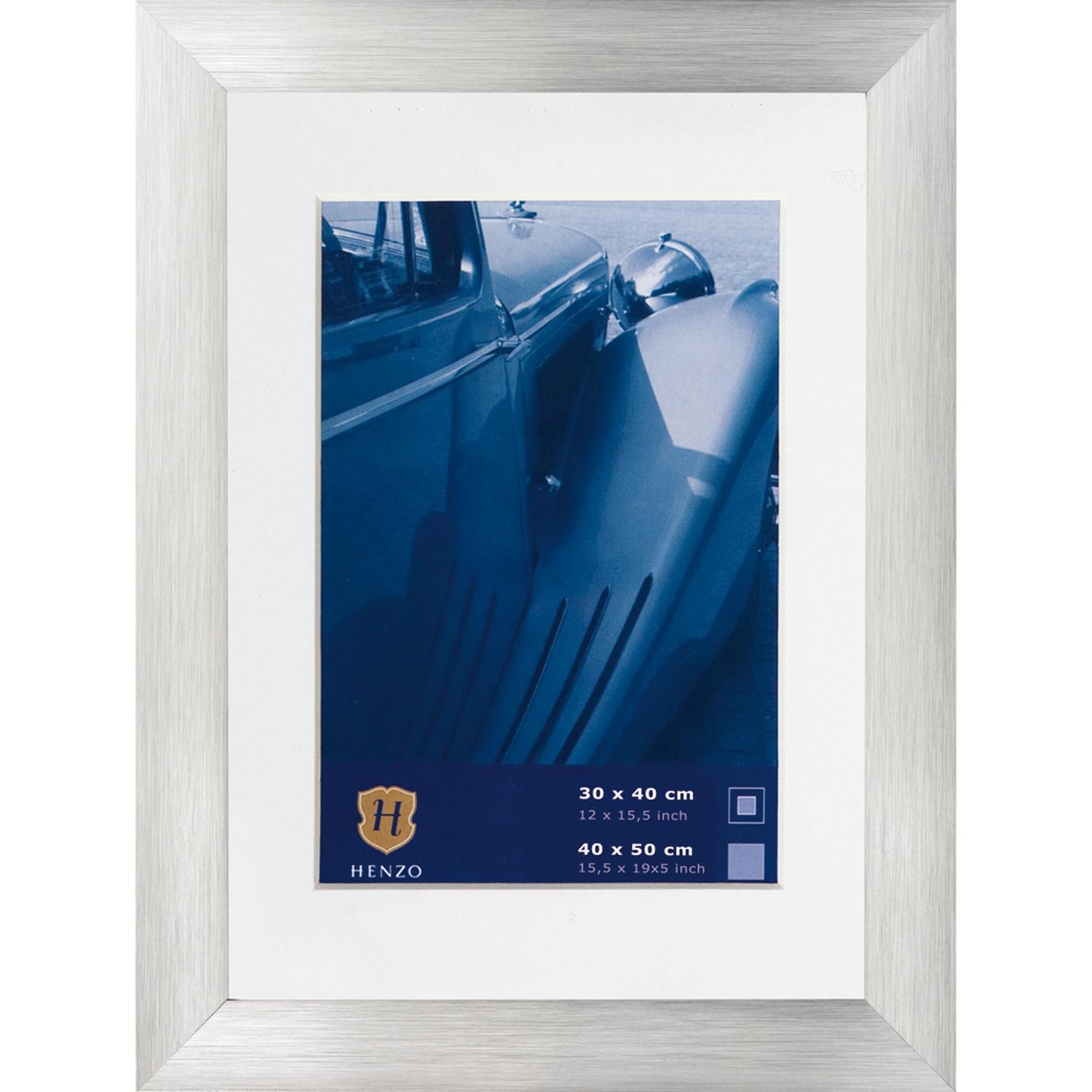 Fotolijst - Henzo - Luzern - Fotomaat 40x50 cm - Zilver