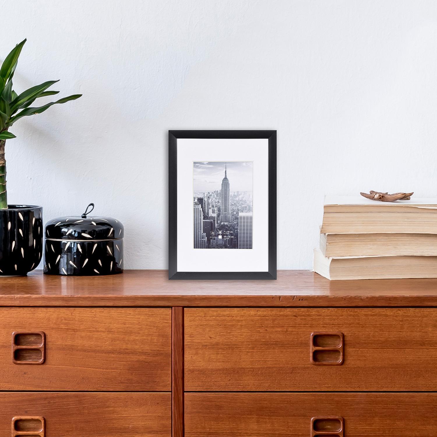 Fotolijst - Henzo - Manhattan - Fotomaat 13x18 cm - Zwart