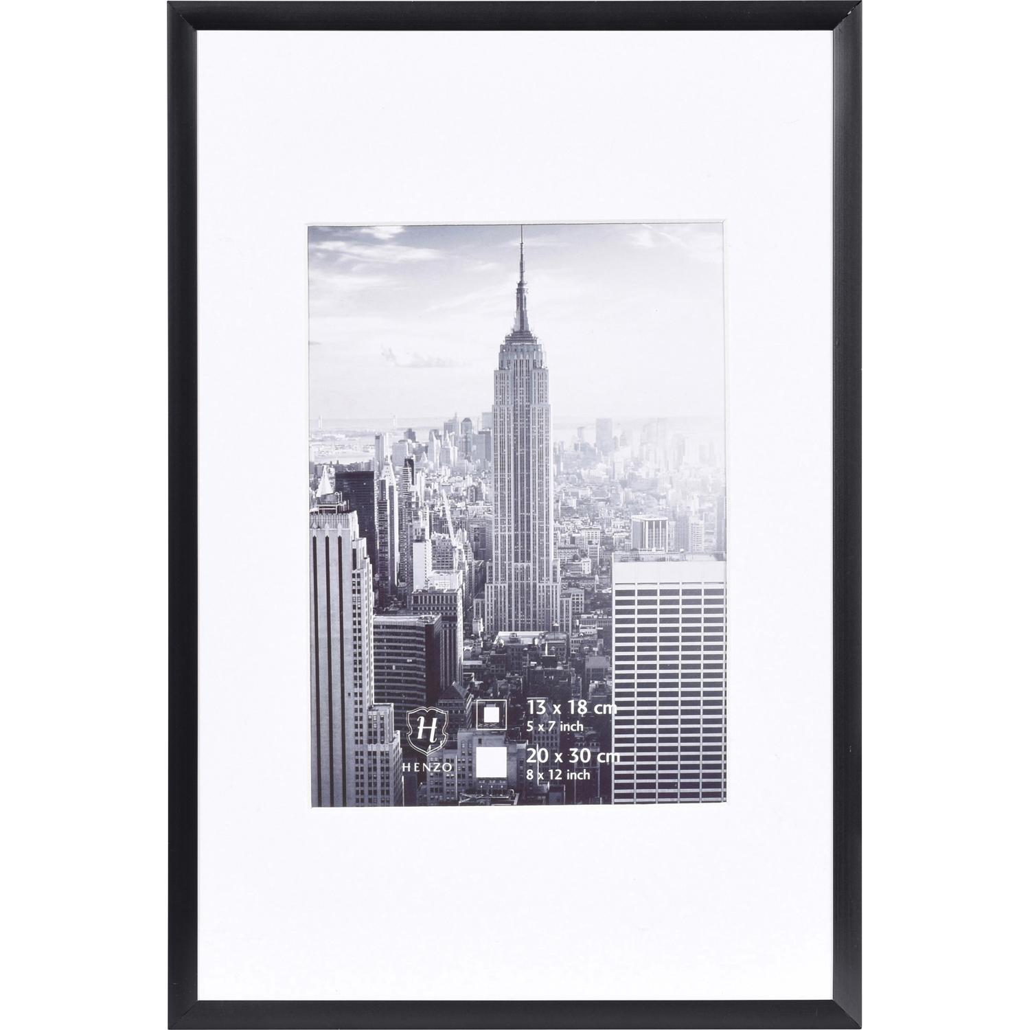 Fotolijst - Henzo - Manhattan - Fotomaat 20x30 cm - Zwart