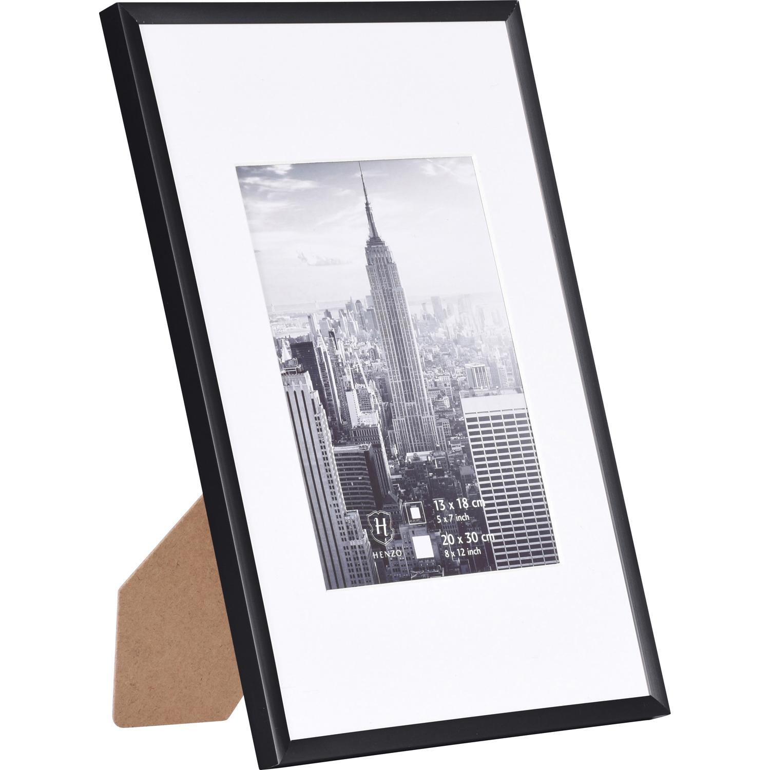 Fotolijst - Henzo - Manhattan - Fotomaat 20x30 cm - Zwart