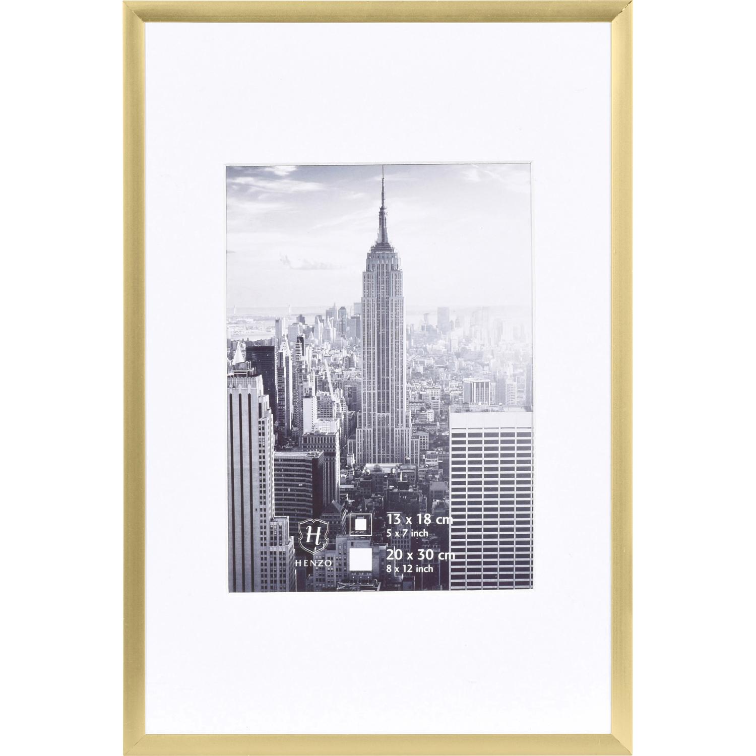 Fotolijst - Henzo - Manhattan - Fotomaat 20x30 cm - Goud
