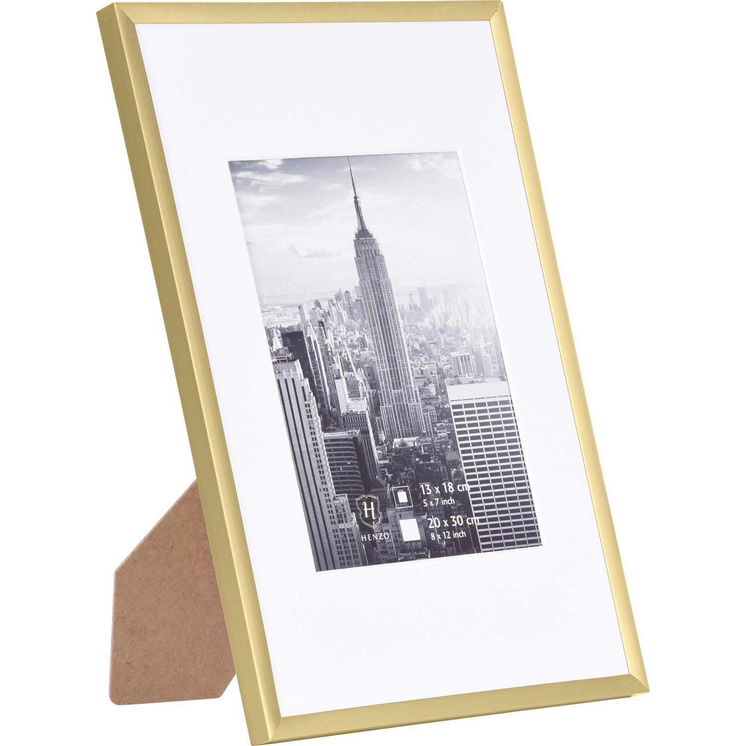 Fotolijst - Henzo - Manhattan - Fotomaat 20x30 cm - Goud